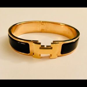 Authentic Hermès Clic Clac H bracelet